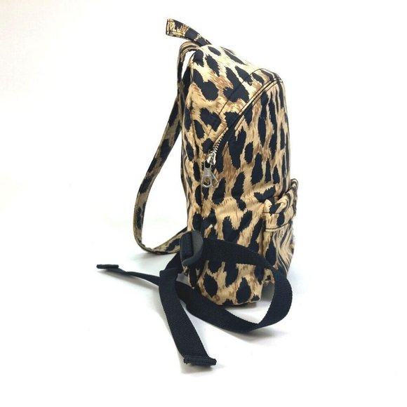 AUTHENTICITY GUARANTEED BALENCIAGA Leopard Mini Backpack bag Beige/Black - Picture 3 of 13